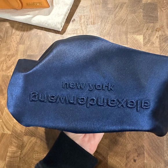 Alexander Wang
Blue Mini Scrunchie Top Handle Bag - Picture 8 of 9